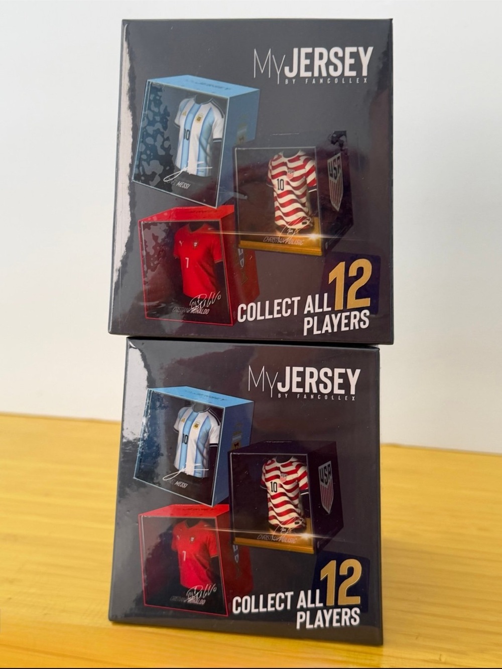 MyJersey Collectible Mini Jersey Display - Black Packaging